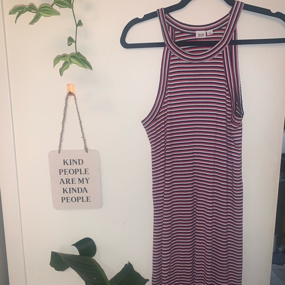 High-Neck GAP Swing Dress - Picture 1 of 3